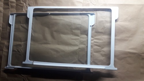 Indesit fridge freezer - freezer, glass