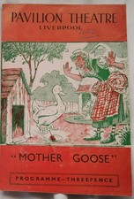 Liverpool Pavilion 1953 pantomime 'Mother Goose'
