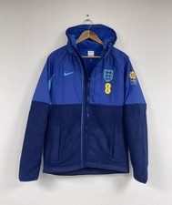 England Nike Player Issue Training Worn Pro Fleece Winter Jacket M,GREALISH 7
