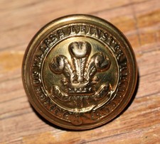 WW1 era Prince of Wales's Leinster Regiment Button, Firmin & Sons London