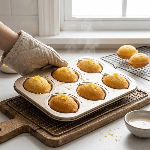 Food grade madeleine - cake, pan