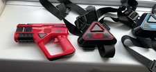 Sharper image laser tag game Body packs and guns