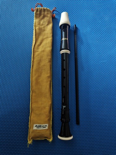 Vintage aulos 205 descant - aulos,