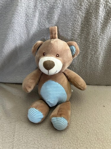 Brown bear baby comforter soft