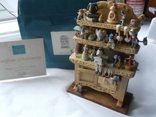 Walt Disney Classics Pinocchio Geppetto's Toy Creations Hutch Figurine w/Box COA