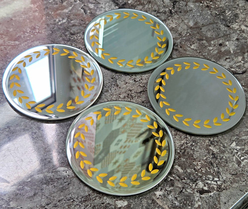 Set round coasters - set,