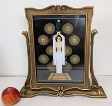 Antique Art Deco Wooden Swivel