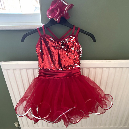 Girls red sequin - girls, ballet