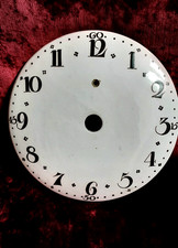 18th century delft tin glazed clock face