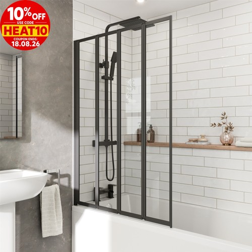 Folding bath shower screen - folding,
