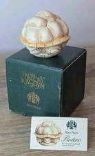 Harmony Kingdom BOTERO Cute TURTLE Roly Poly Handmade Of Marble
