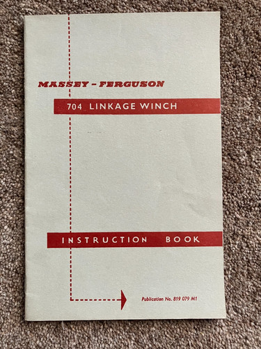 Massey ferguson 704 - ferguson, linkage
