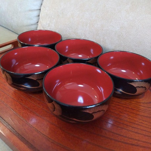 Set lacquer bowls - set,