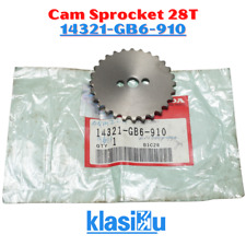 OEM HONDA C50 CT70 C90 C100 ZB50 CAM SPROCKET 28T NOS 14321-GB6-910
