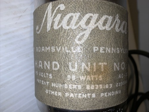 Antique niagara hand unit - hand, of