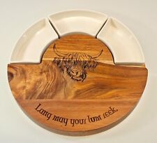 Acacia Wood 30cm Round