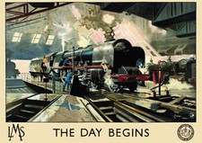 Vintage Terence Cuneo Railway
