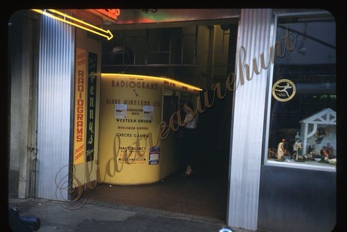 Radiograms western union - union, woman