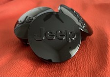 4x 63mm Jeep Gloss Black Wheel