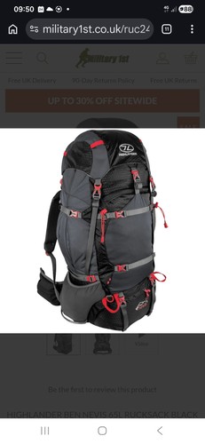 Highlander rucksack hiking - rucksack,