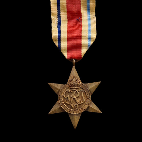 Ww2 british africa star - ww2, medal