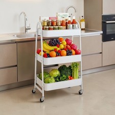Metal Storage Trolley 3 Tier