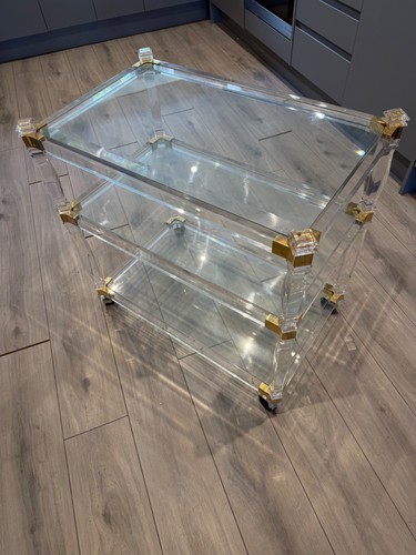 1970s lucite and - lucite,
