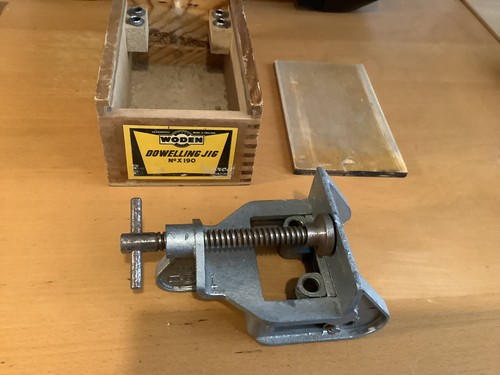 Woden dowelling jig wooden - in,