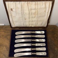 Antique Butter Knives With