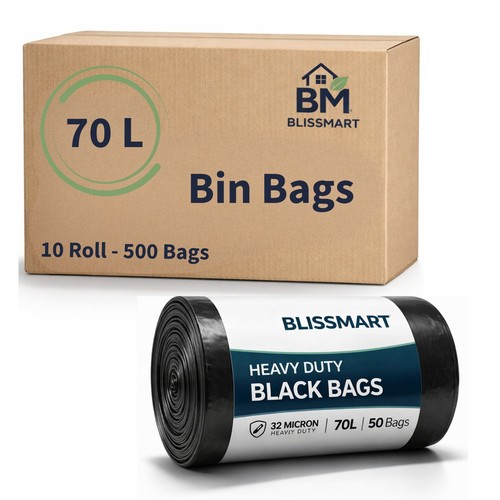 70l bin bags heavy - 70l,