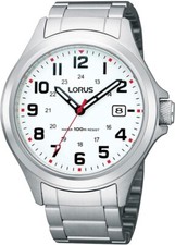 Lorus Mens Watch with White