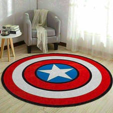 Captain America Shield Rug