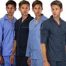 Mens Plain Poly Cotton Pyjama
