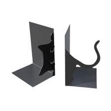 Cute Cat Bookends Iron Book