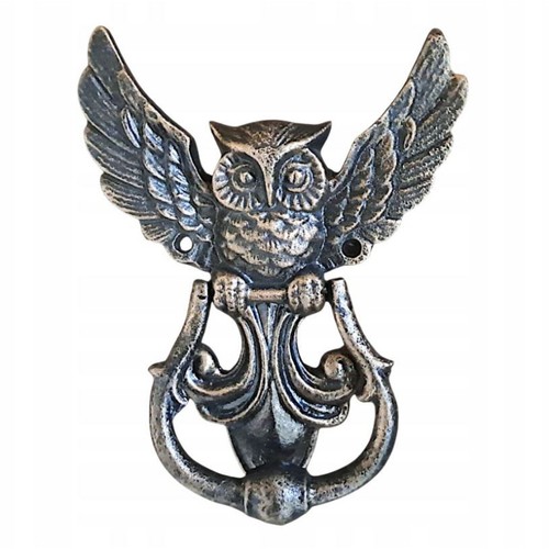 Cast iron owl - iron,