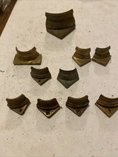 Selection Of Clock Brass Column Surrounds , Grandfather Clock Etc