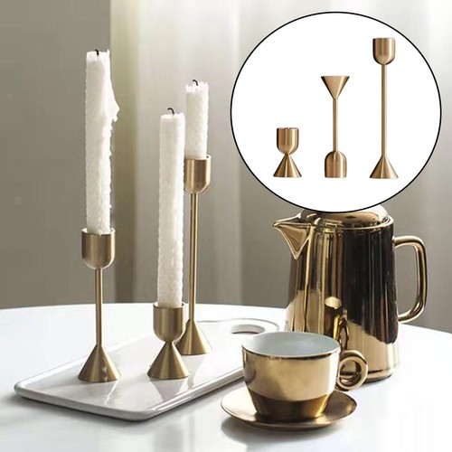 Pieces modern candle holder - 3,