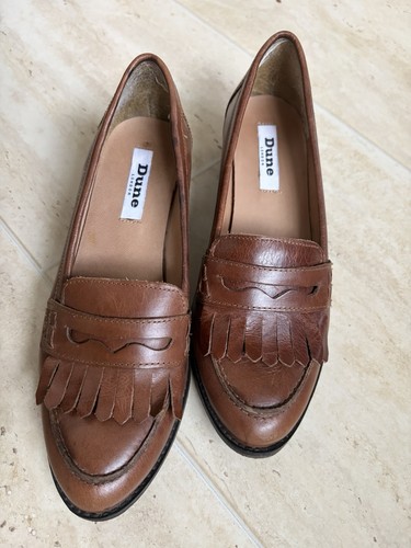 Dune brown leather - dune, penny