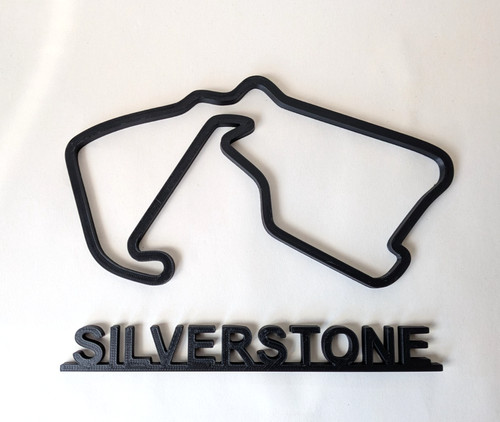 Silverstone race circuit - race, wall