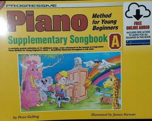 Progressive piano songbook - piano, a