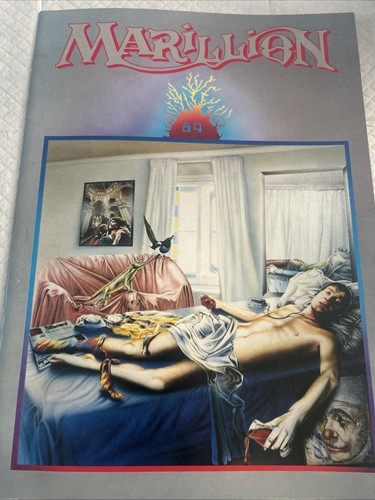 Marillion 1984 tour vintage - marillion,