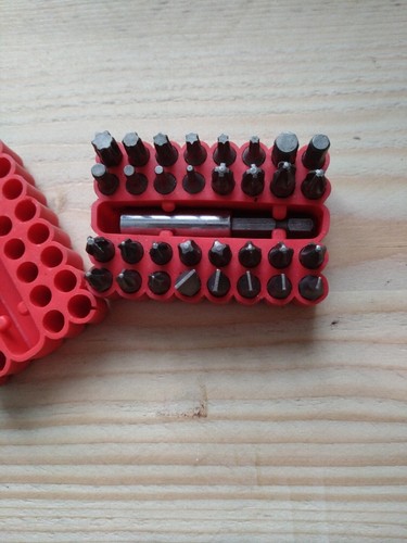 Draper screwdriver bit set - bit, &