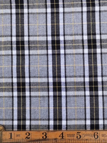 Tartan fabric poly - tartan,