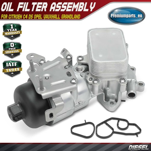 Oil cooler assembly for - cooler,