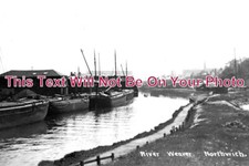 CH 2219 - River Weaver, Northwich, Cheshire c1924