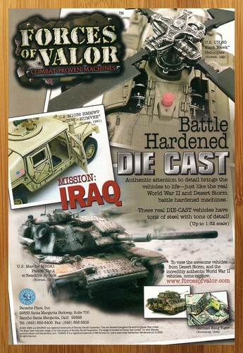 2003 forces valor diecast - forces,