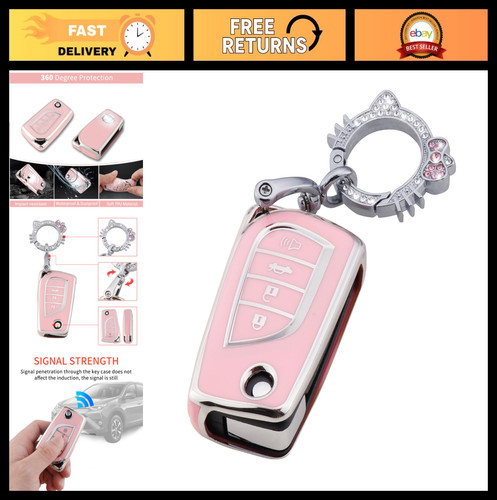 Pink tpu key - key, cover