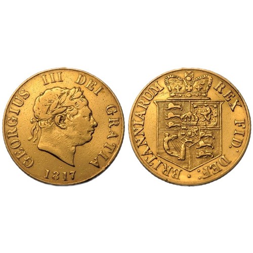 1817 george iii gold - iii, half