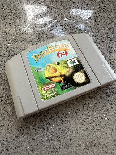 N64 nintendo bass - hunter, 64