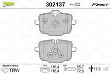 Rear Disc Brake Pad Set VALEO